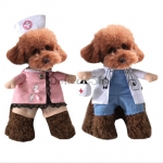 Disfraces de Halloween para Mascotas Traje de Enfermera Cos
