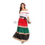 Disfraces de Mexicano Clásico Vestido Halloween para Mujer