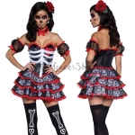 Disfraces Novia de Hueso Ropa de Mujeres Aterradoras Halloween