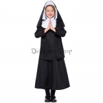 Disfraz de Monja Negra para Niña