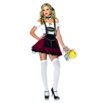 Disfraces Vestido de Cerveza Alemana de Halloween Para Mujer