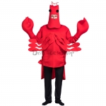 Disfraces Uniforme de Langosta Roja de Halloween