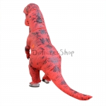 Tiranosaurio de Músculo Rojo Disfraces Inflables