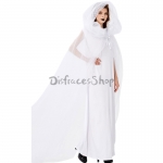 Disfraces Bruja Blanca Ropa de Novia Fantasma de Halloween