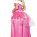 Disfraces de Princesa Vestido de Novia Rosa de Halloween para Mujer