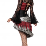 Disfraces Vampiro Esqueleto Uniforme Novia de Halloween Reina Fantasma