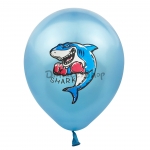 Globo de Tiburón de Boxeo de Dibujos Animados Decoraciones de Boda