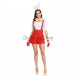 Disfraces de Conejo Ropa de Animación de Halloween