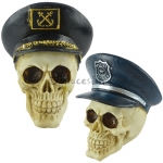 Suministros de Halloween Cráneo de la Policía de la Marina