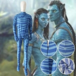 Disfraces de Personajes de Películas Avatar Estilo Azul