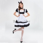 Disfraces Gato Vestido de Lolita Sexy de Halloween