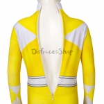 Disfraces de Power Ranger Amarillo para Niños en Spandex - Personalizado