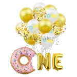 Donut Un Bebé de 1 Año Globos de Cumpleaños