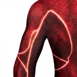 Disfraces de The Flash Barry Allen Capa Cosplay - Personalizado