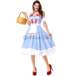 Disfraces Dorothy French Manor Maid Falda de Halloween para Mujer