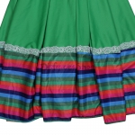 Disfraz México Vestido Largo de Danza Folclórica Tradicional Méxicana