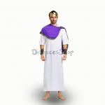 Disfraz Egipcio para Adulto Faraón con Capa Púrpura