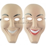 Máscara Sonriente Humana de Decoraciones de Halloween