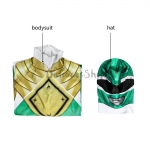 Disfraces de Spandex de Power Ranger Verde para niños - Personalizado