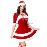 Disfraces de Navidad Vestido Precioso de Santa Claus