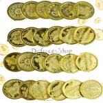 Accesorios de Monedas de Oro Suministros de Halloween