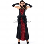 Disfraces Araña Elemento Araña Reina O vestido de Banshee Mujeres Halloween