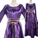 Disfraces Históricos Vestido de Época Victoriana Medieval para Adultos