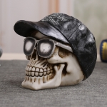 Gorra de Calavera de Gafas de Decoraciones de Halloween