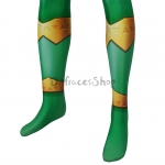 Disfraz de Cosplay de Soldado Verde Kishiryu Sentai Ryusoulger - Personalizado