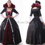 Disfraces de Bruja Vestido de Reina Noble de Halloween