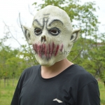 Máscara de Monstruo Murciélago sin Labios con Decoraciones de Halloween