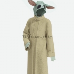 Disfraces de Cine Star Wars Yoda Cosplay  para Halloween para Niños