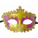 Máscara de Adornos Dorados de Decoraciones de Halloween