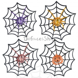 Suministros de Halloween Telaraña Brillante