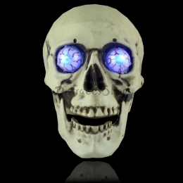 Ojos de Calavera Brillantes Suministros de Halloween