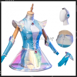 Disfraz de Cosplay de League Of Legends LOL Luxanna Crownguard Space Rhythm - Personalizado