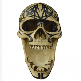 Decoraciones de Halloween Cráneo de Textura de Demonio