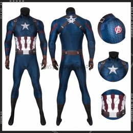 Disfraces de Vengadores 4 Capitán América Steve Rogers Cosplay - Personalizado