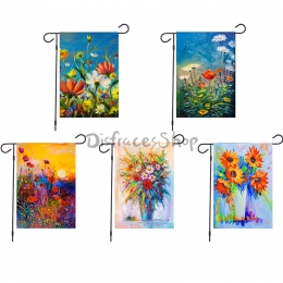 Patrón de Flores de Verano Decoración de Vacaciones