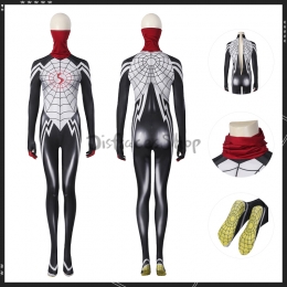 Disfraz Mujer Spiderman Cosplay Marvel Cindy Moon Seda - Personalizado