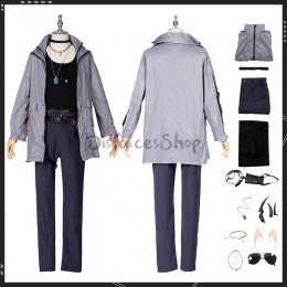 Conjunto Completo de Disfraz de Cosplay de Arknights Flamebringer - Personalizado