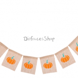 Calabaza Tire de la Bandera Decoraciones de Halloween