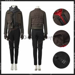 Disfraces de Película Star Wars Gaiden Jyn Erso Cosplay - Personalizado