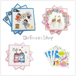 Servilletas Impresas Desechables de Decoración de Cumpleaños