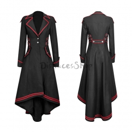 Disfraces de Esmoquin Medieval Steampunk Halloween para Mujer