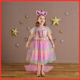 Disfraces Nieve y Hielo Vestido Elsa de Halloween