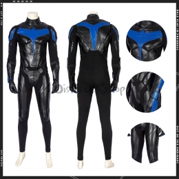 Disfraces de Héroe Titanes Nightwing Cosplay - Personalizado