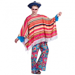 Disfraces de Capa Clásica Mexicana Halloween para Hombre