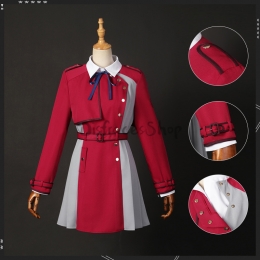Disfraz Rojo de Lycoris Recoil Cosplay Chisato Nishikigi - Personalizado