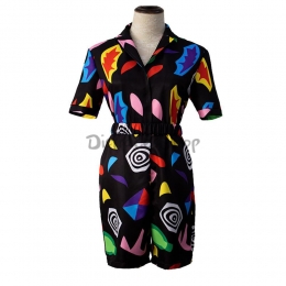 Disfraces de Personajes de Película Cosas Extrañas Estampado Floral